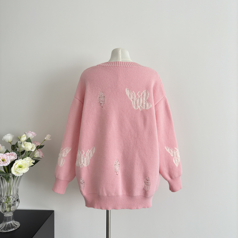 College style sweet coat show young sweater for women