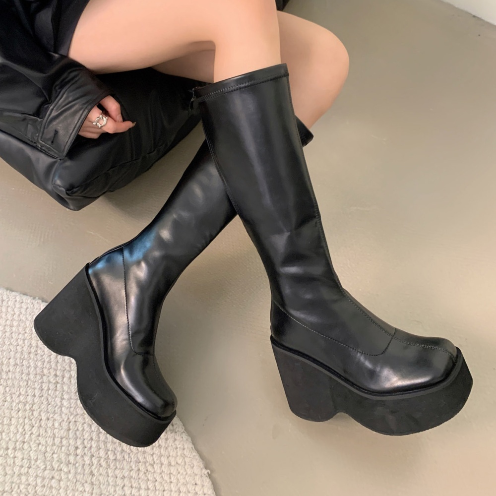 High-heeled boots martin boots for women