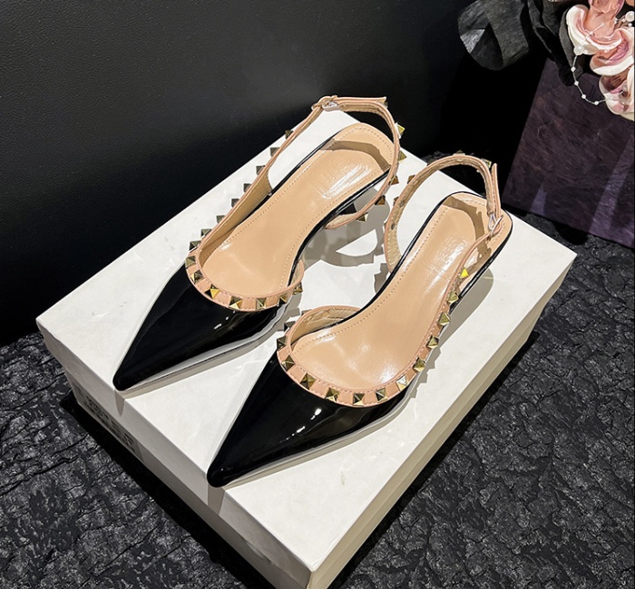 Autumn Korean style sandals fashion pointed shoes for women