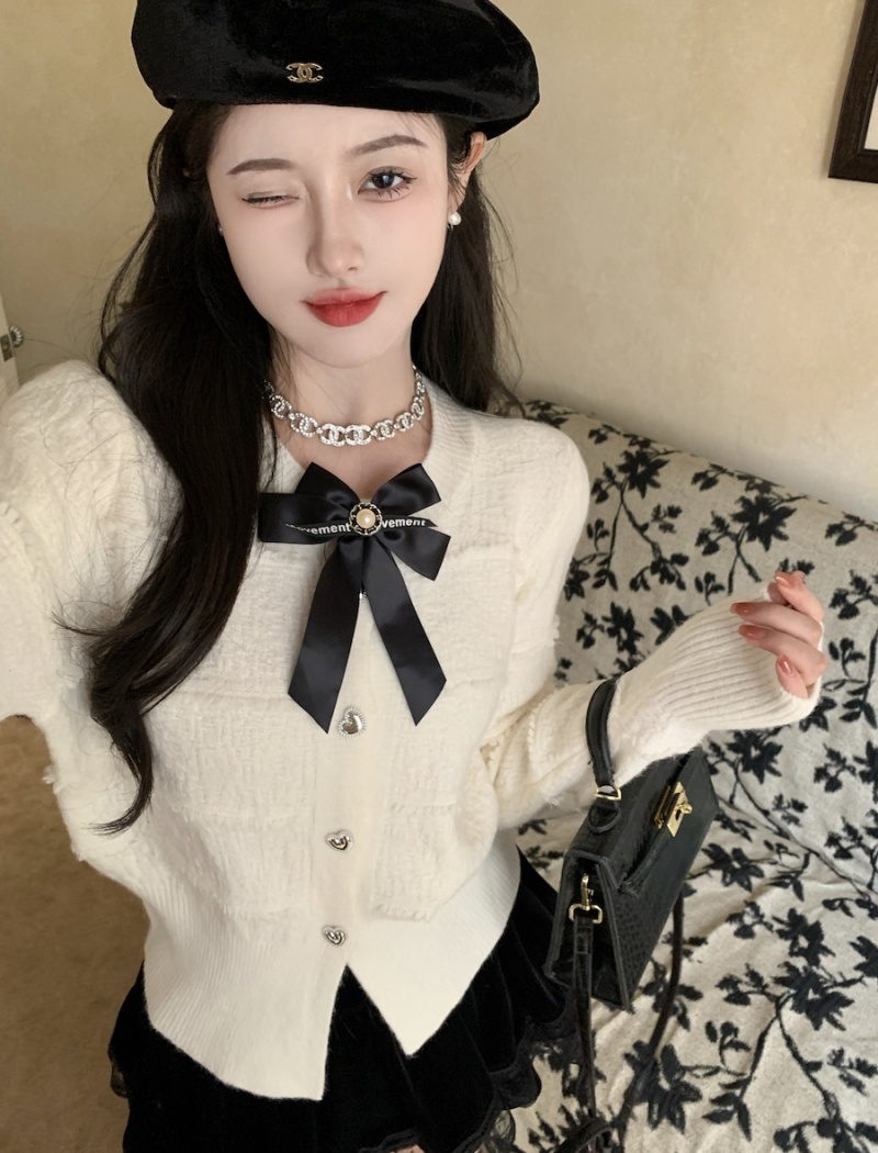 Autumn and winter sweater knitted tops for women