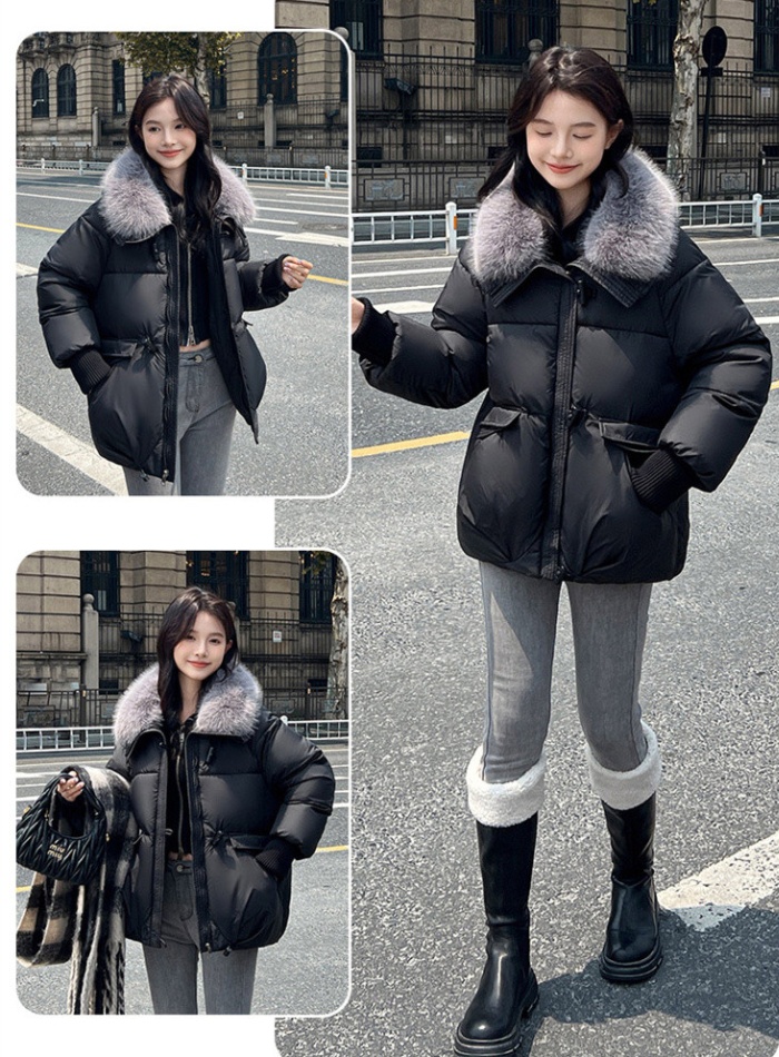 Loose Korean style bread clothing small fellow down coat