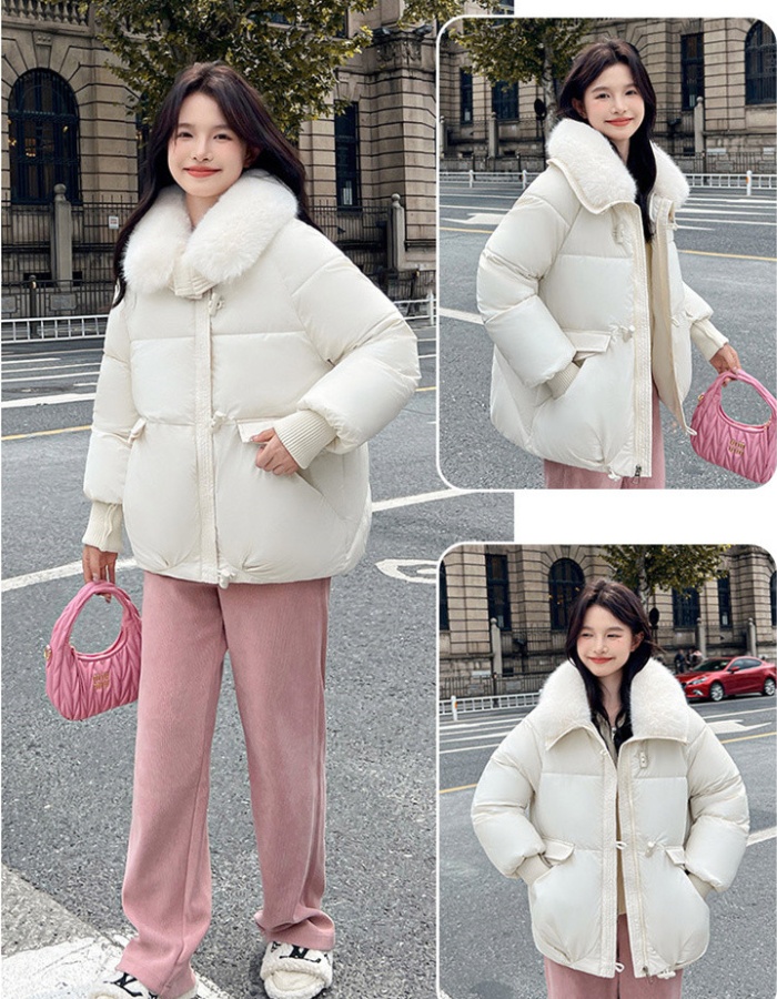 Loose Korean style bread clothing small fellow down coat