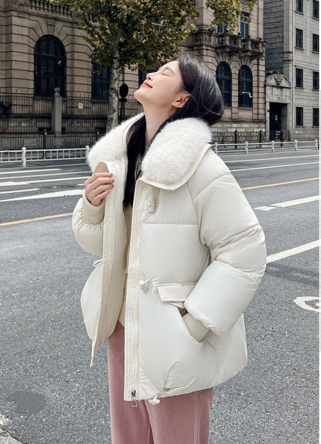 Loose Korean style bread clothing small fellow down coat