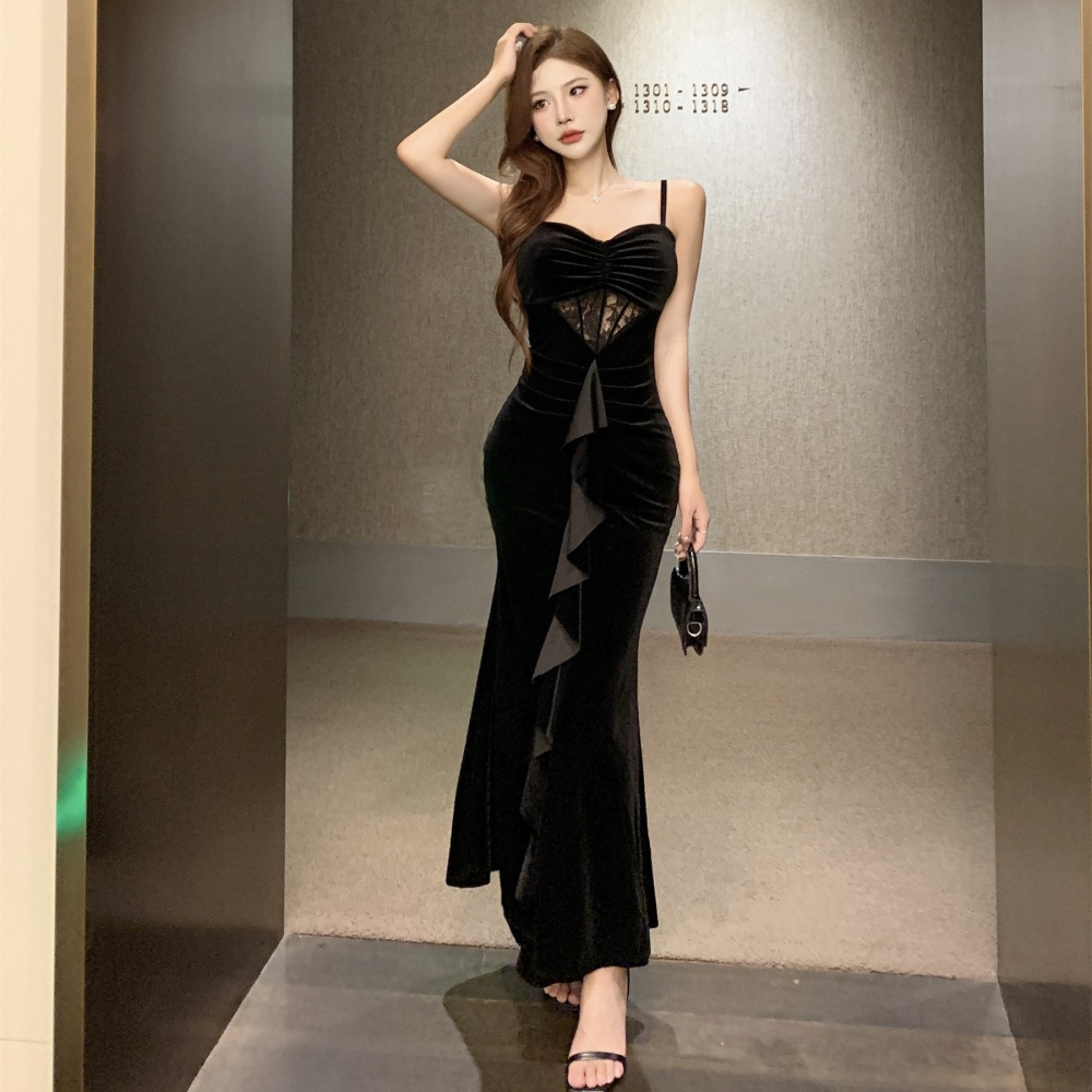 Sling dress ladies evening dress for women