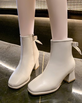 High-heeled boots fashion short boots for women