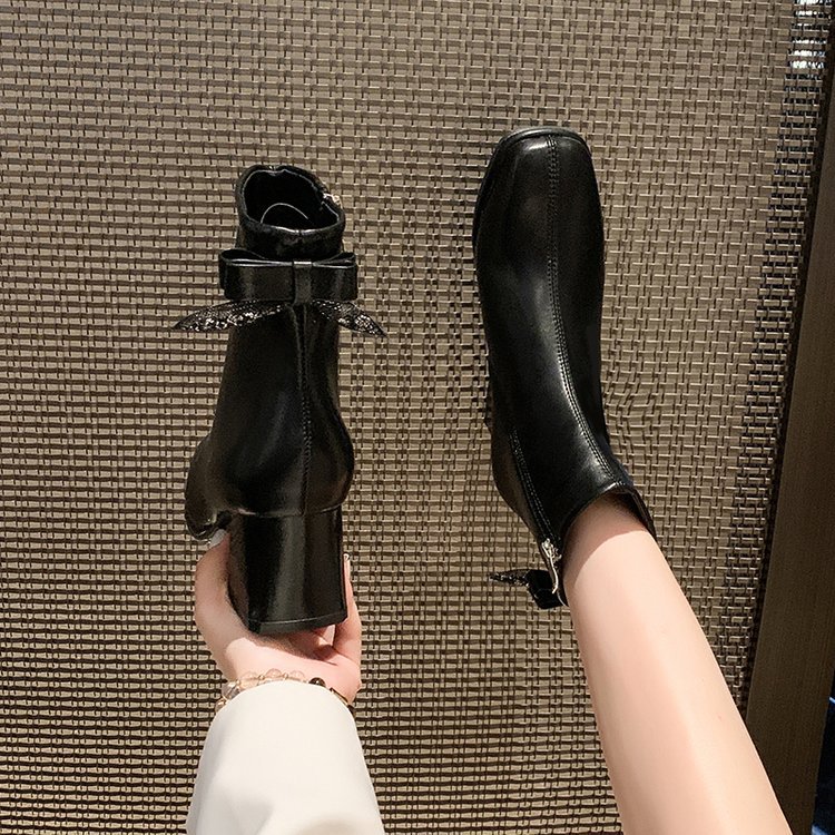 High-heeled boots fashion short boots for women