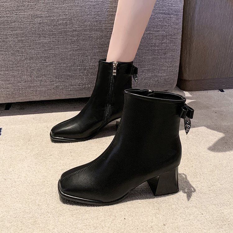 High-heeled boots fashion short boots for women