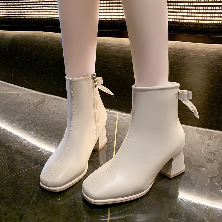 High-heeled boots fashion short boots for women