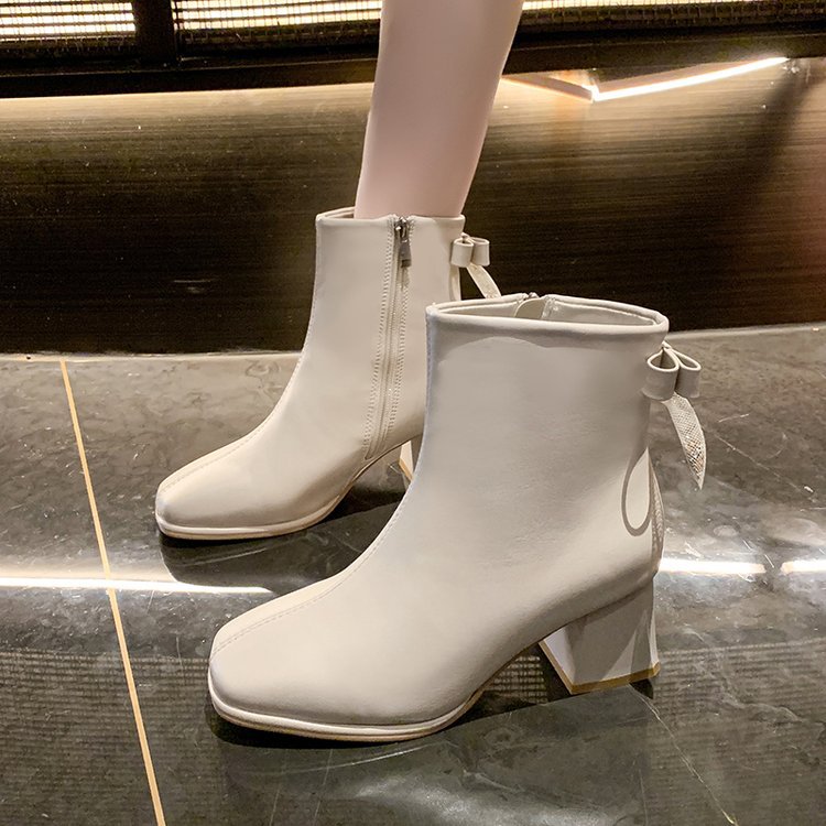 High-heeled boots fashion short boots for women