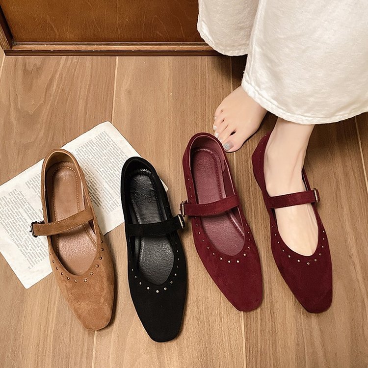 Spring and autumn fashion France style low shoes for women