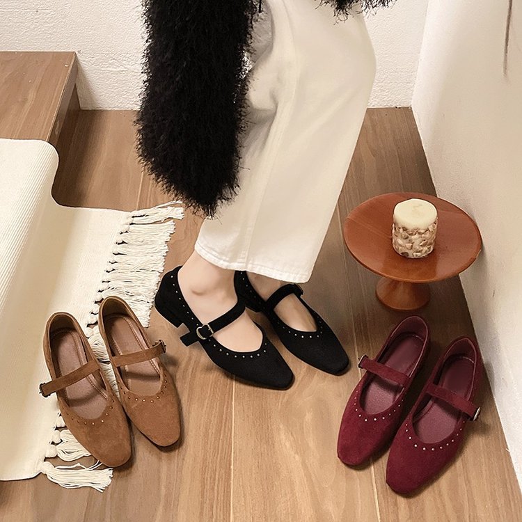 Spring and autumn fashion France style low shoes for women