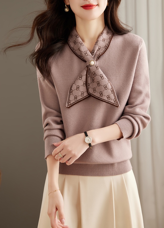 Autumn and winter tops fashion sweater for women