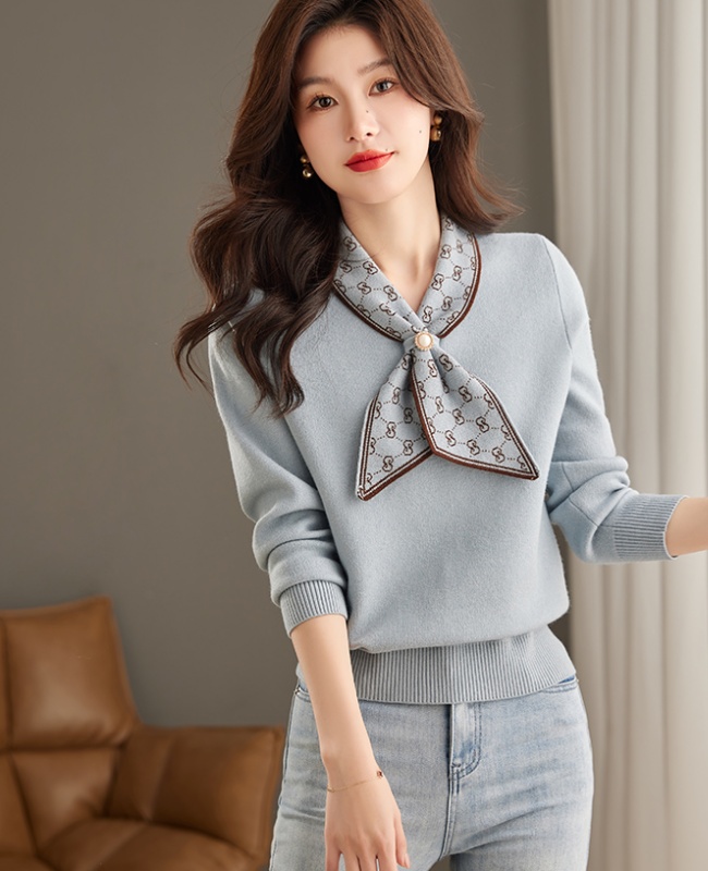 Autumn and winter tops fashion sweater for women