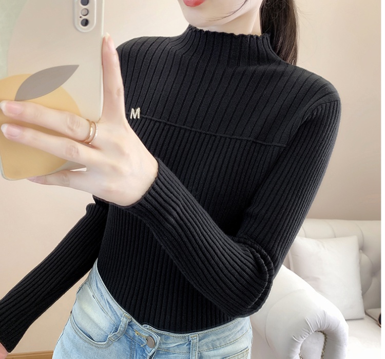 Slim sweater Korean style bottoming shirt for women