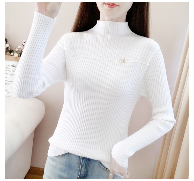 Slim sweater Korean style bottoming shirt for women