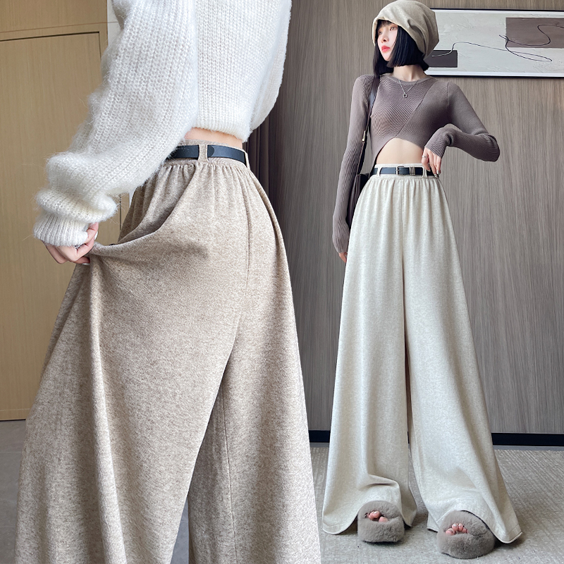 Casual culottes wide leg pants for women