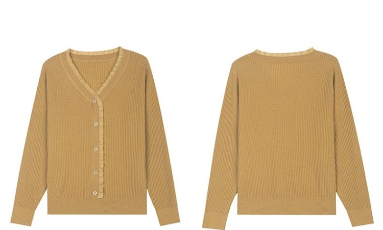 Autumn and winter Western style tops thin sweater