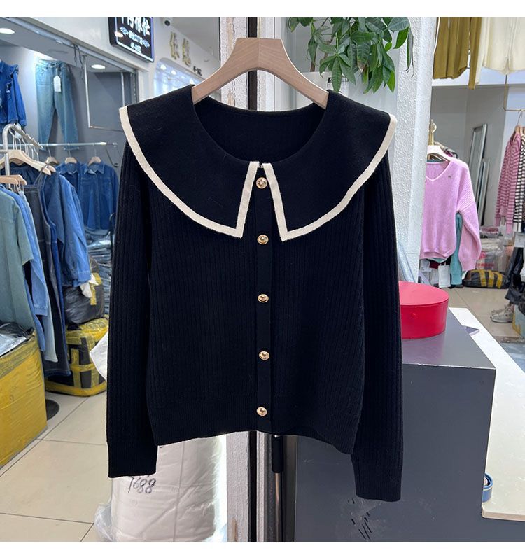 Show young temperament autumn and winter tender tops for women