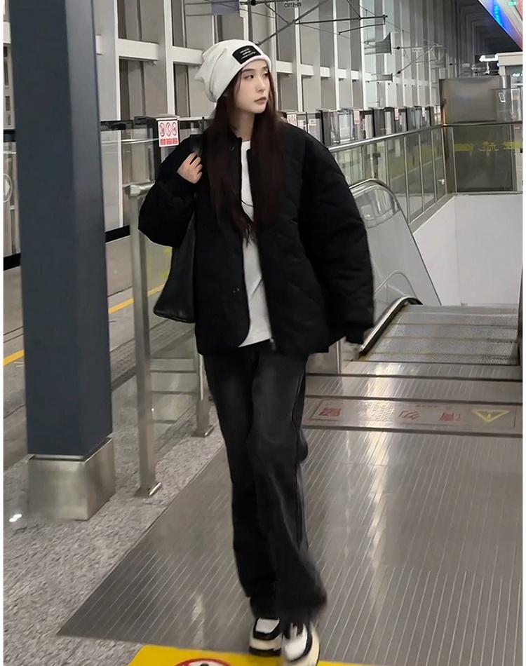 Korean style down cotton coat clip cotton winter coat