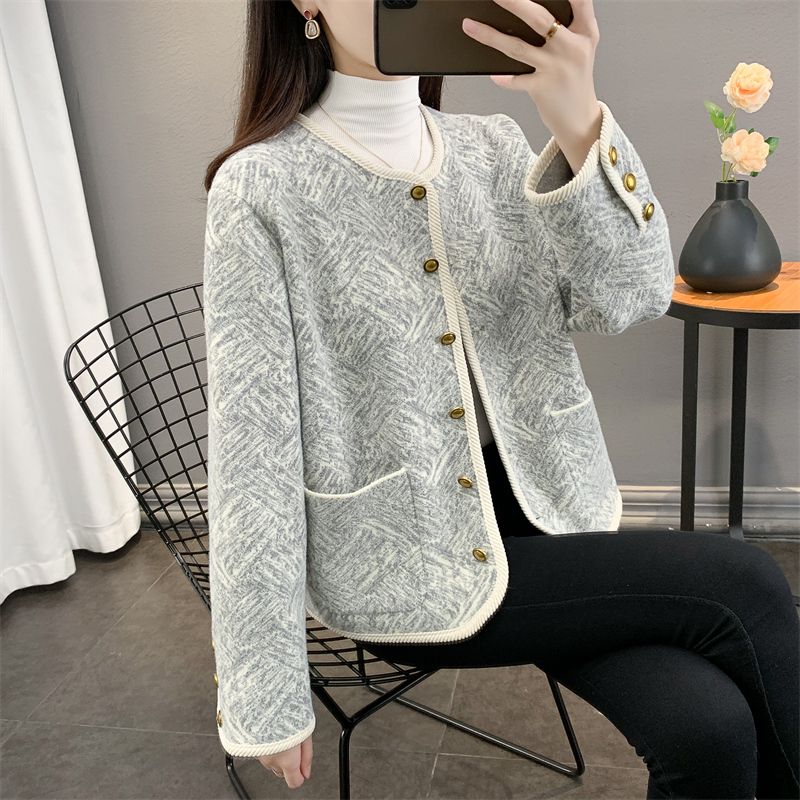 Autumn and winter tops small fellow woolen coat