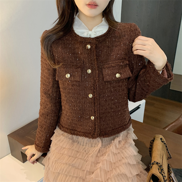 Autumn and winter jacket tops for women