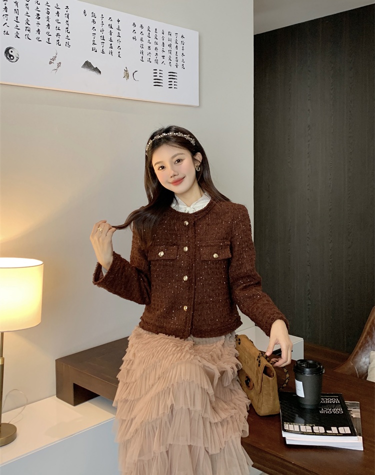 Autumn and winter jacket tops for women