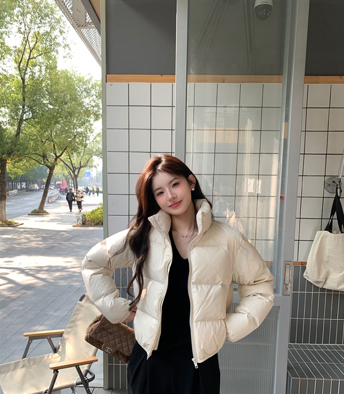 Cstand collar American style coat fashion cotton coat