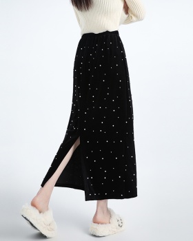 High waist skirt long skirt for women