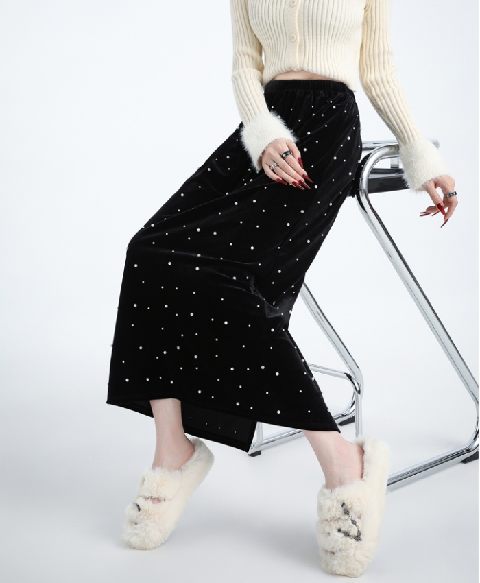 High waist skirt long skirt for women