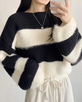 Small fellow tops high waist sweater for women