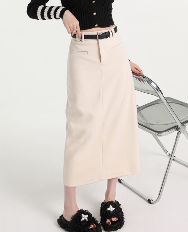 A-line business suit high waist work clothing for women