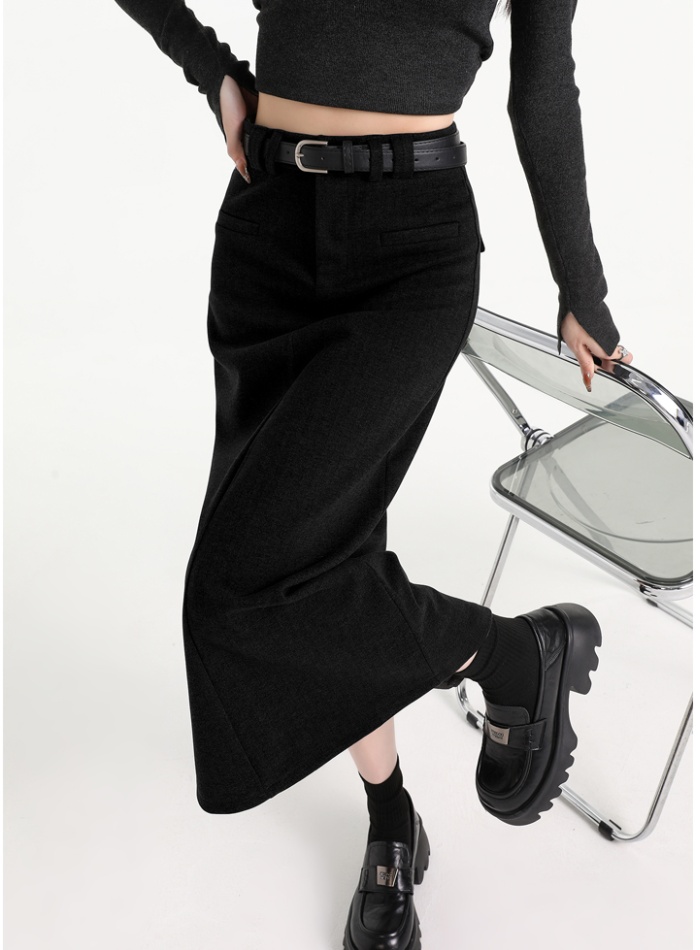 A-line business suit high waist work clothing for women