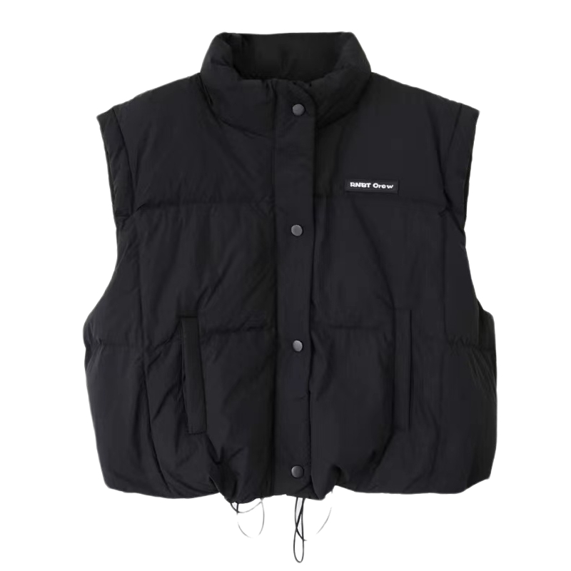 Outside the ride down waistcoat niche coat for women