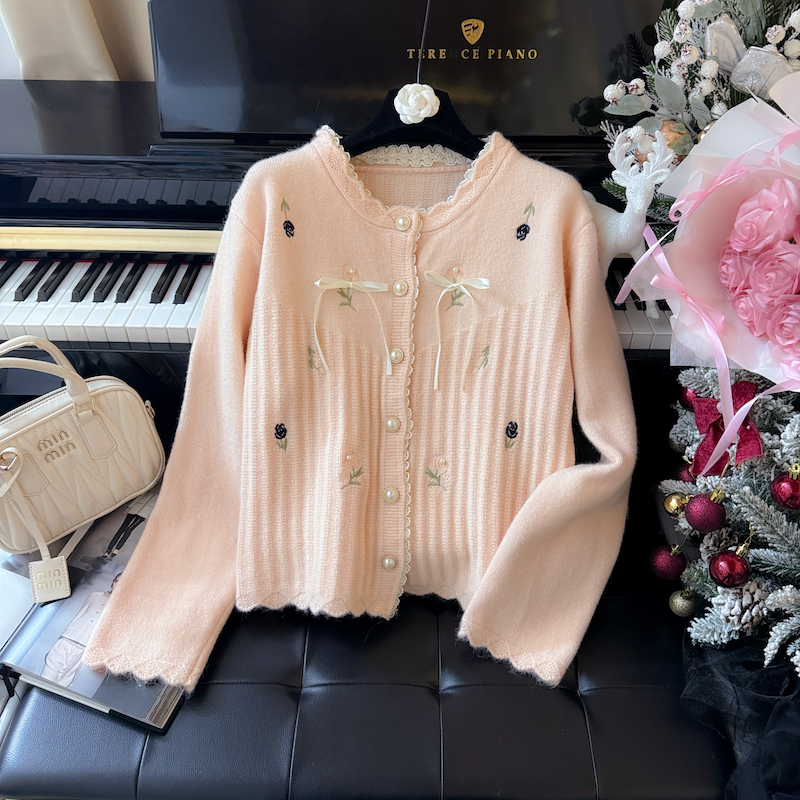 France style sweet coat tender sweater for women