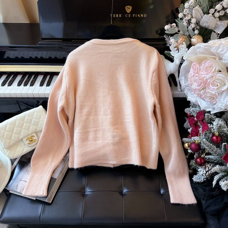 Korean style cardigan autumn and winter sweater for women