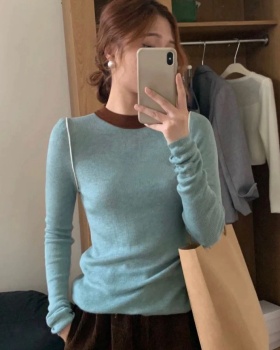 Slim sweater inside the ride bottoming shirt for women