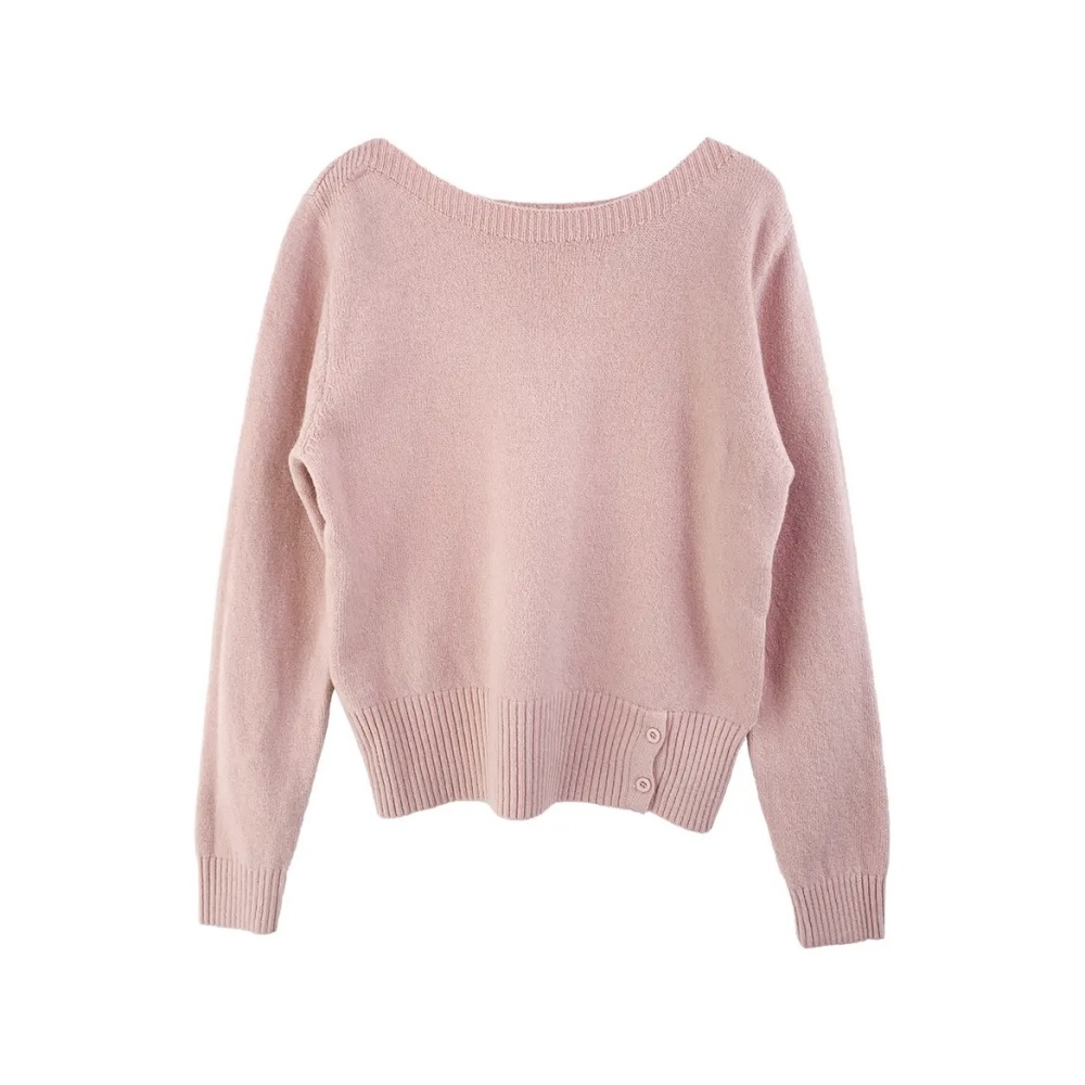 Streamer sweater long sleeve tops for women