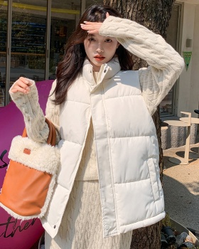 Down cotton coat Korean style waistcoat for women