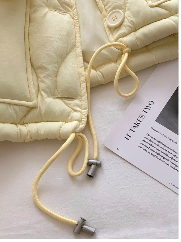 Autumn and winter thin cotton coat clip cotton coat for women