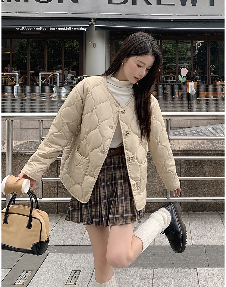 Fashion Korean style cotton coat quilted coat