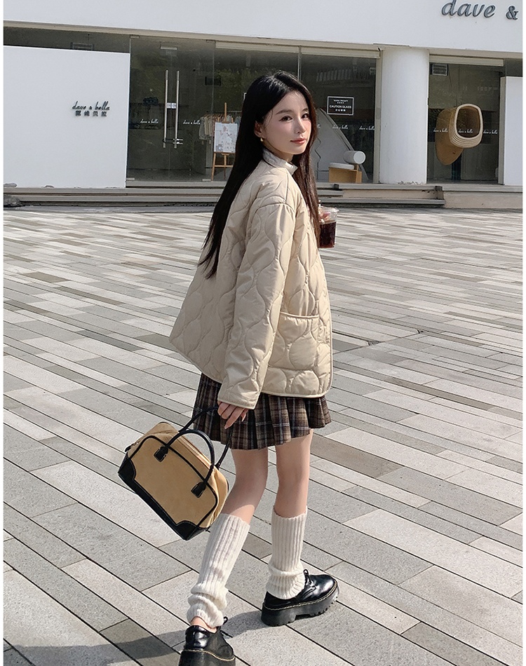 Fashion Korean style cotton coat quilted coat