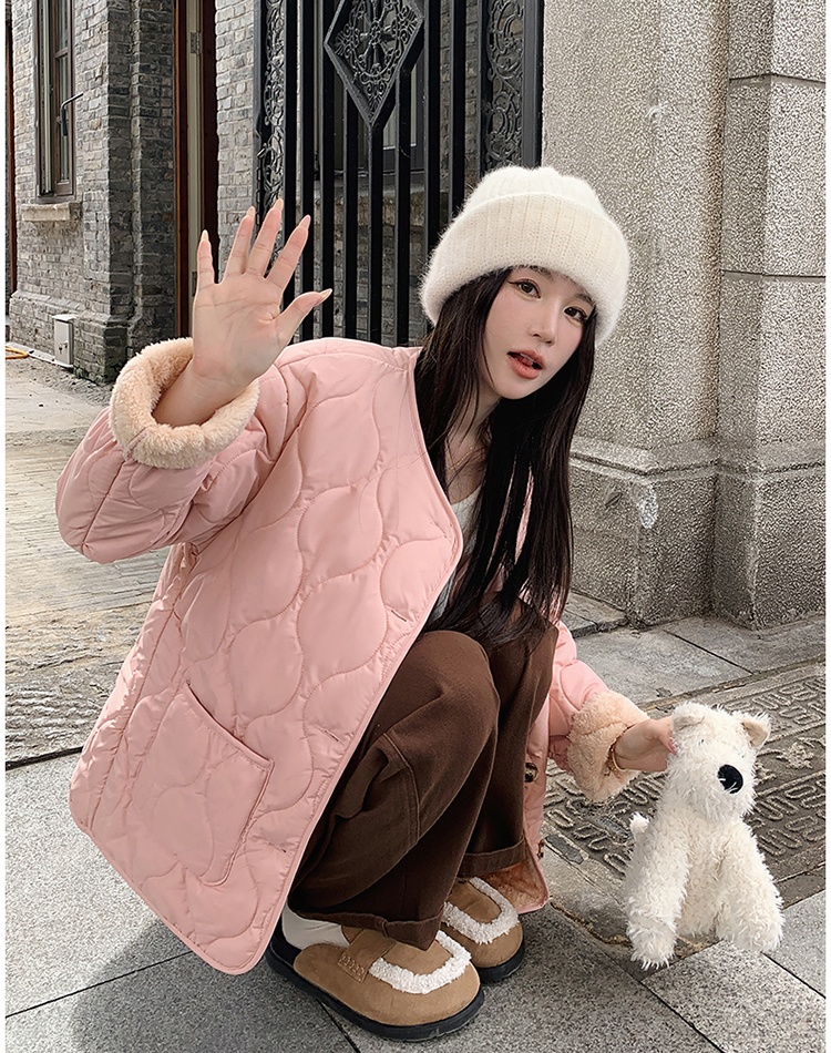 Fashion Korean style cotton coat quilted coat