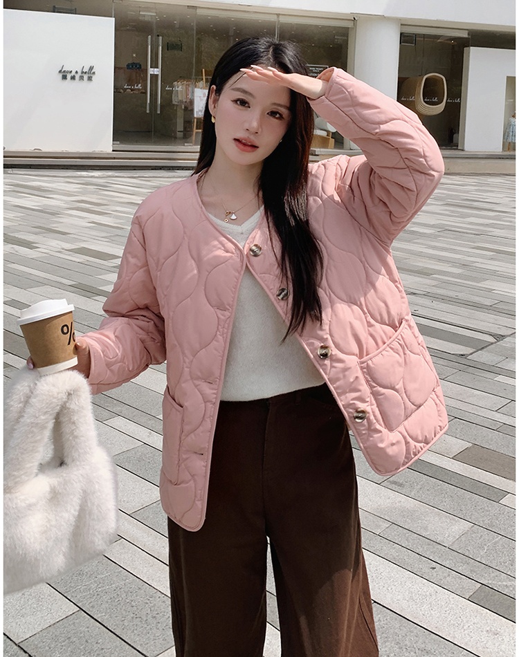 Fashion Korean style cotton coat quilted coat