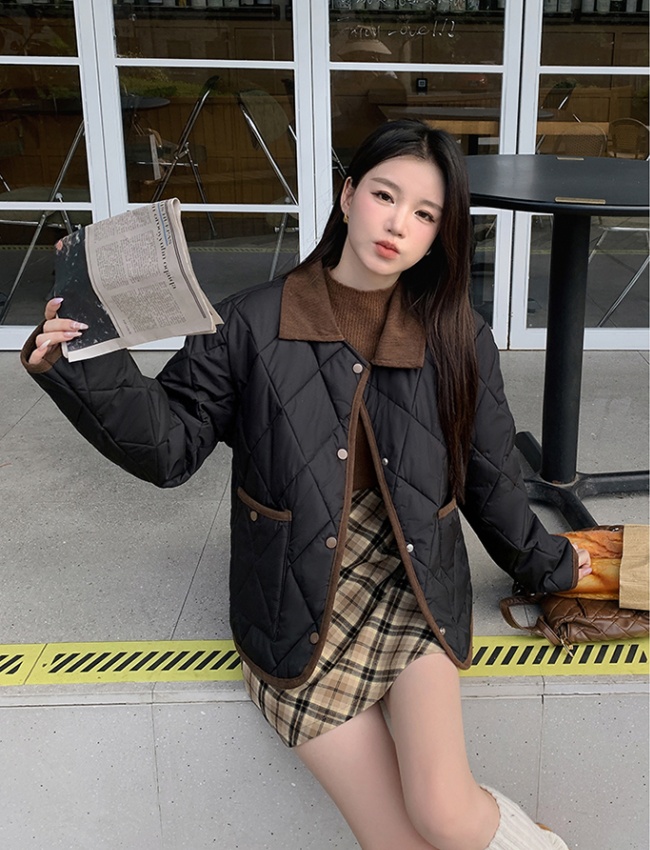 Down cotton coat loose bread clothing for women