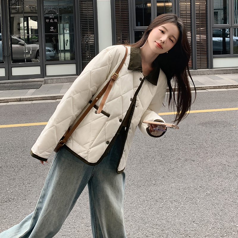 Down cotton coat loose bread clothing for women