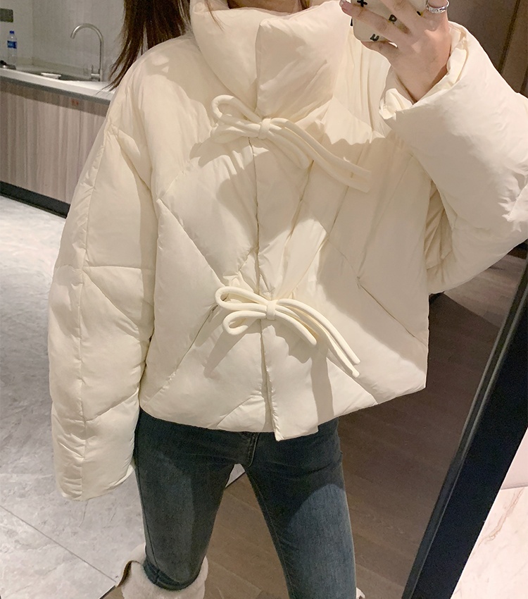 Hooded small fellow coat loose bread clothing for women