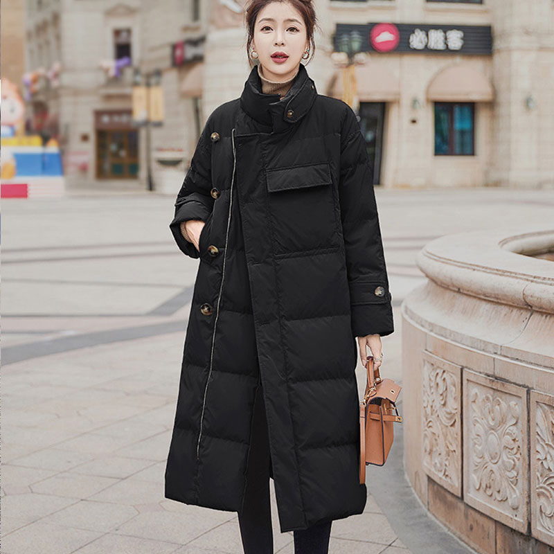 Cstand collar coat winter cotton coat for women