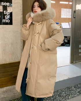 Long down large yard cotton coat thick winter coat