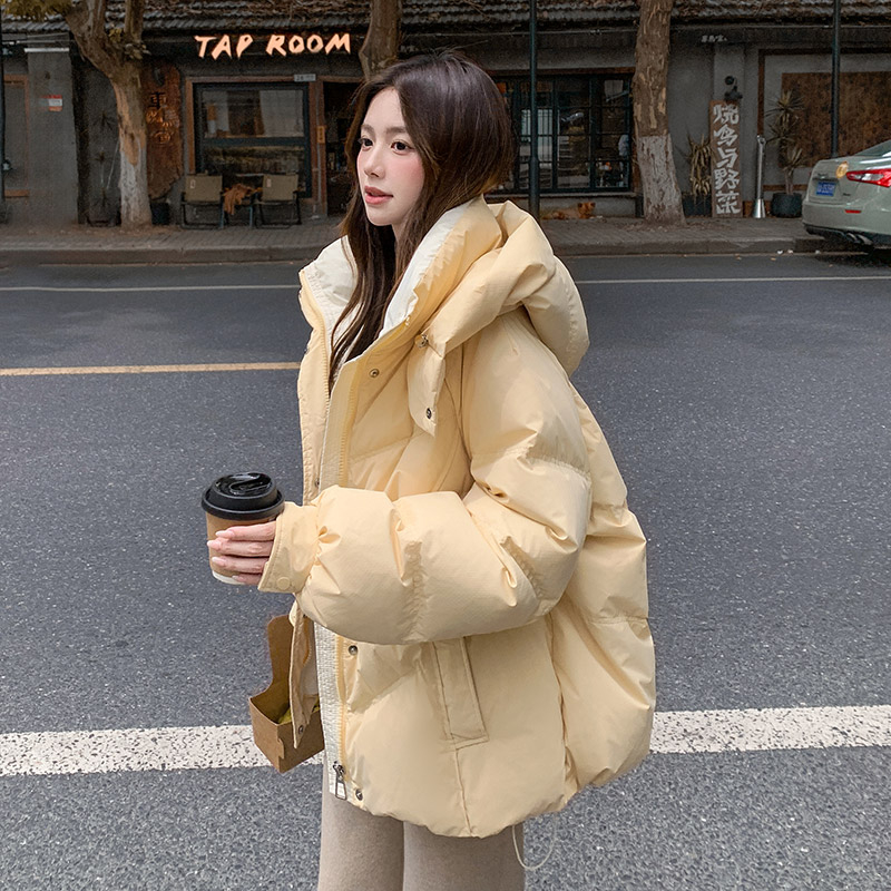 Winter short coat thick down coat