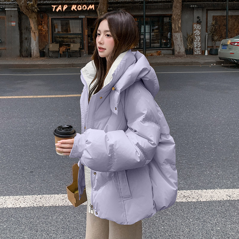 Winter short coat thick down coat